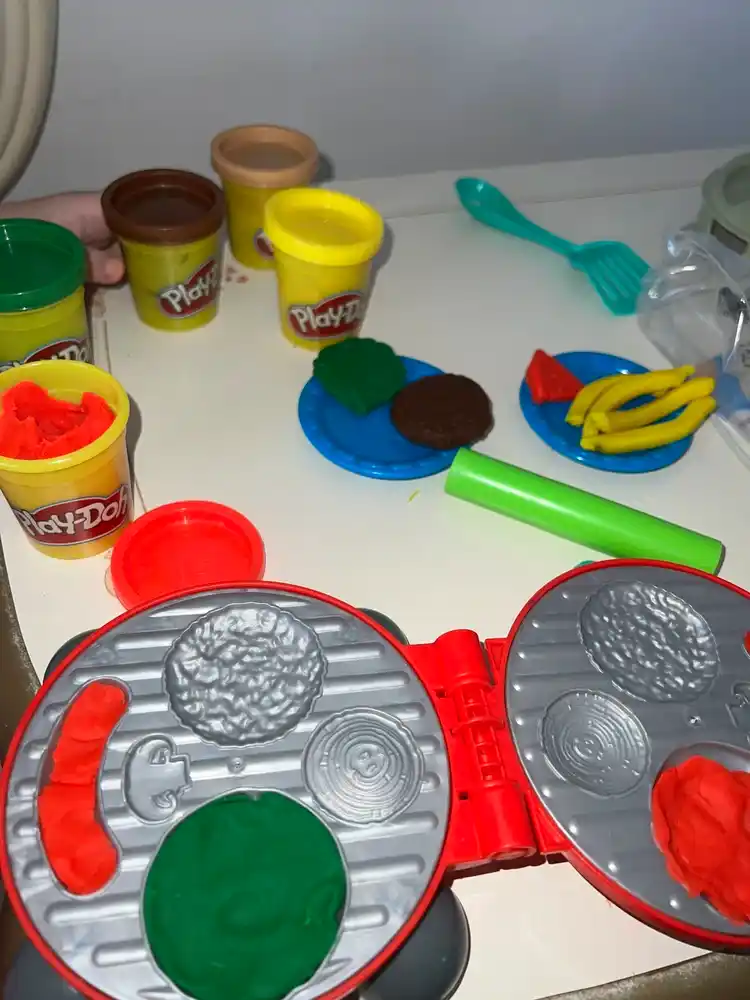 Play-Doh yasash to'plami, bolalar plastilini, bolalar oshxonasi, bolalar pishiriqxonasi