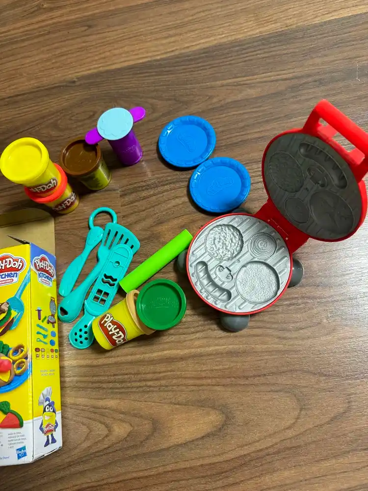 Play-Doh yasash to'plami, bolalar plastilini, bolalar oshxonasi, bolalar pishiriqxonasi