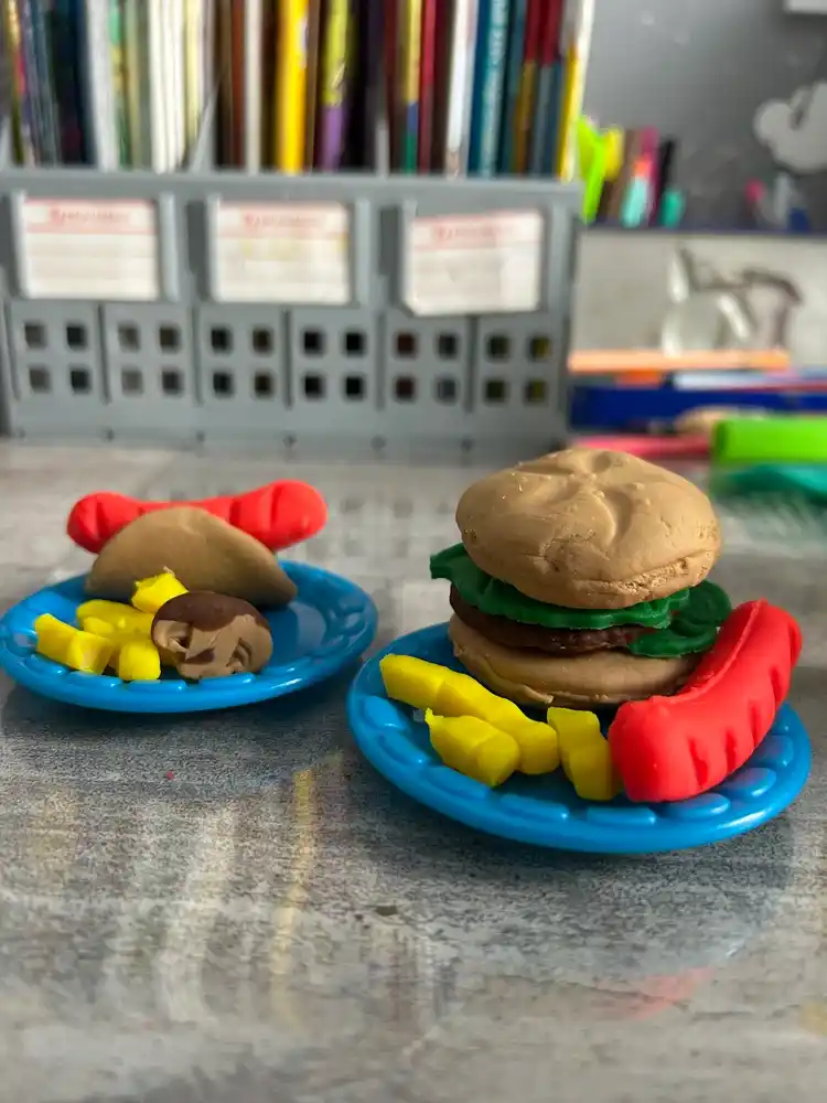 Play-Doh yasash to'plami, bolalar plastilini, bolalar oshxonasi, bolalar pishiriqxonasi