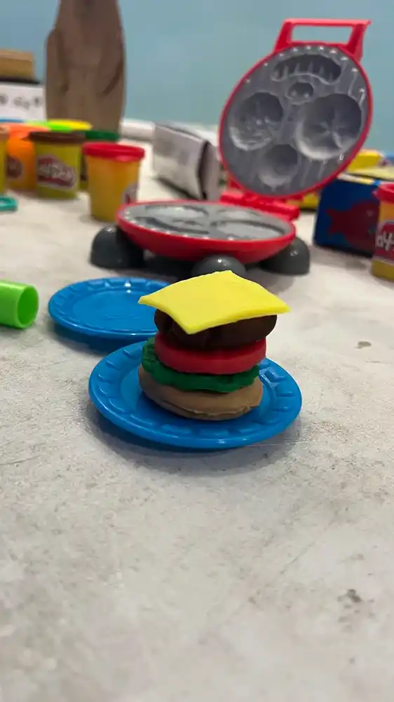 Play-Doh yasash to'plami, bolalar plastilini, bolalar oshxonasi, bolalar pishiriqxonasi