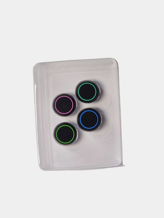 Dualsense PS5, PS4, XBOX geympad joystik tugmalari uchun changdan himoyalovchi qalpoqchalar, 4 dona
