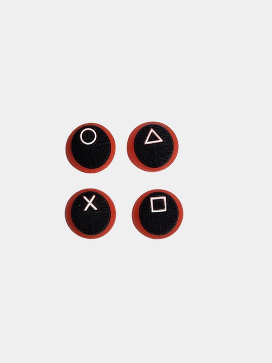 Dualsense PS5, PS4, XBOX geympad joystik tugmalari uchun changdan himoyalovchi qalpoqchalar, 4 dona