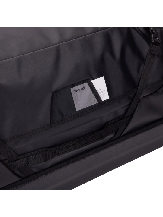 G'ildiraklardagi sumka Thule Chasm Rolling Duffel Black 3204987