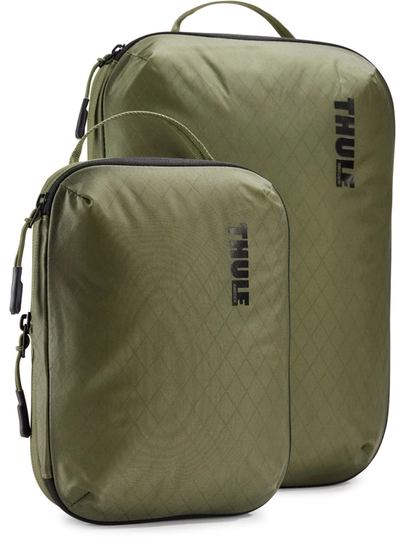 Набор органайзеров для одежды Thule Compression Packing Cube Set (Soft Green) 3205113 — THULE-3205113