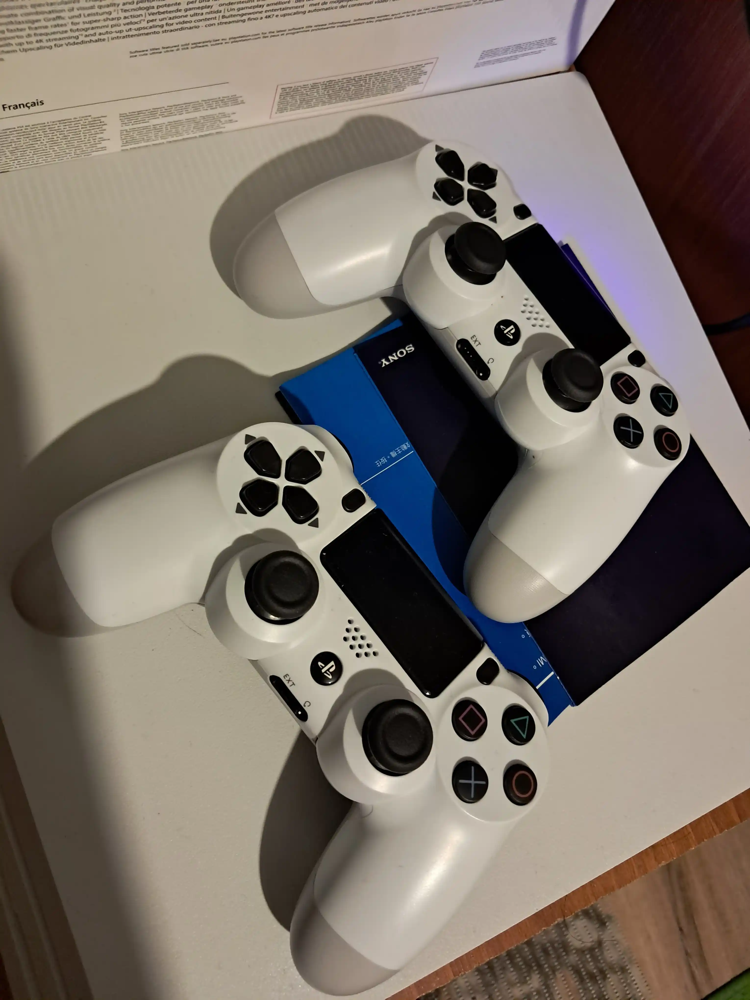 Игровая приставка PlayStation 4 pro, 1TB с играми + 2-джойстик