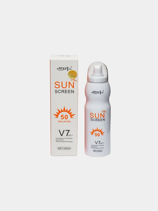 Quyoshdan himoya qiluvchi sprey Sun Screen DR-V8, V7 SPF 50+/PA+++