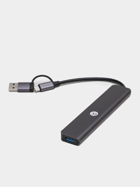 8-portli USB konsentratori, Type-C, USB, micro SD hub