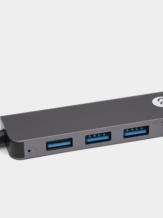 8-portli USB konsentratori, Type-C, USB, micro SD hub