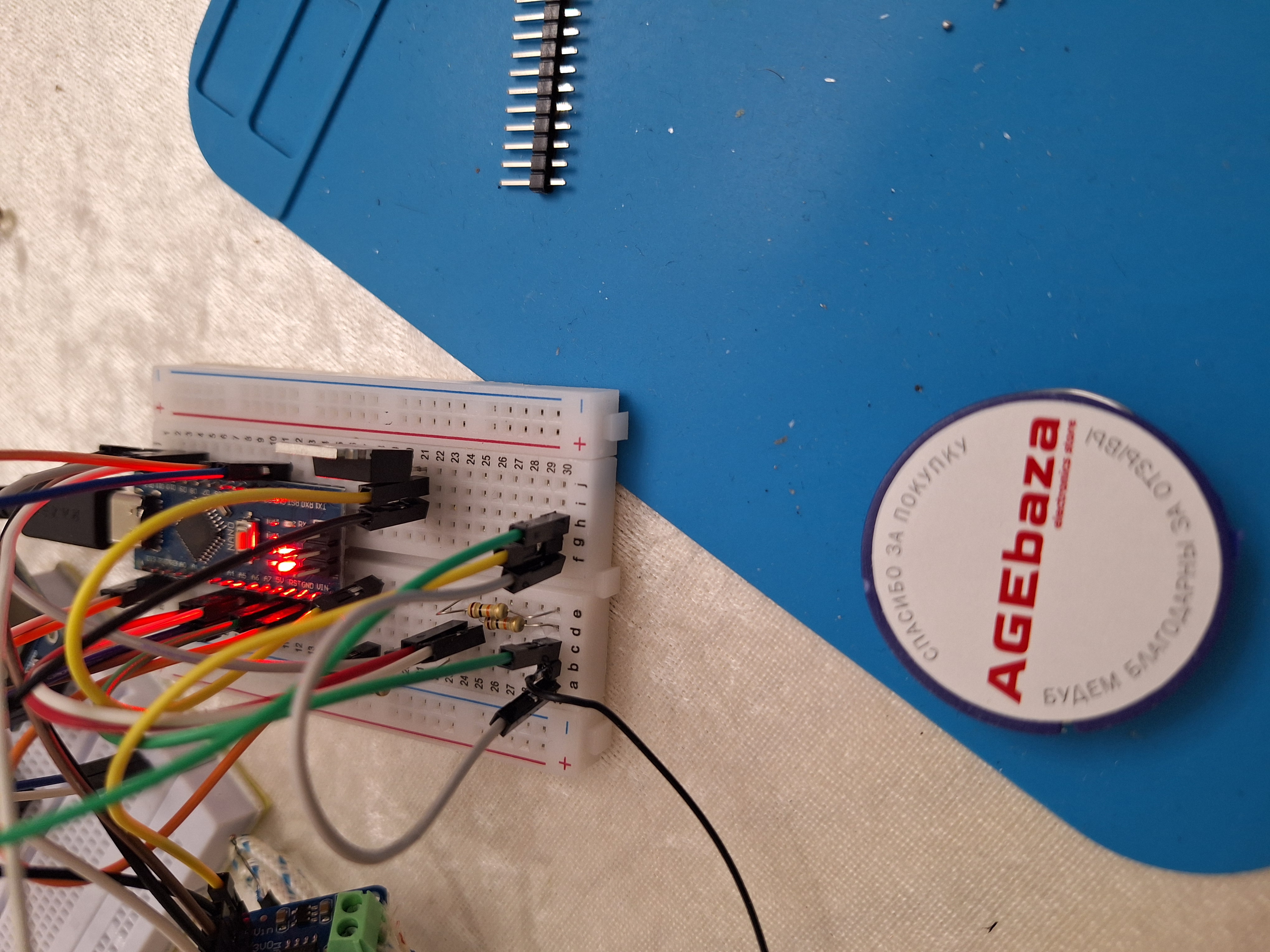 С кабелем Контроллер плата Arduino Nano CH340G Type-C ATmega328, 16 МГц