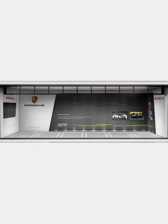 Diorama Moreart 1:64, Hot Wheels, Mini GT, Tomica modellar uchun garaj, chiroqlik - 