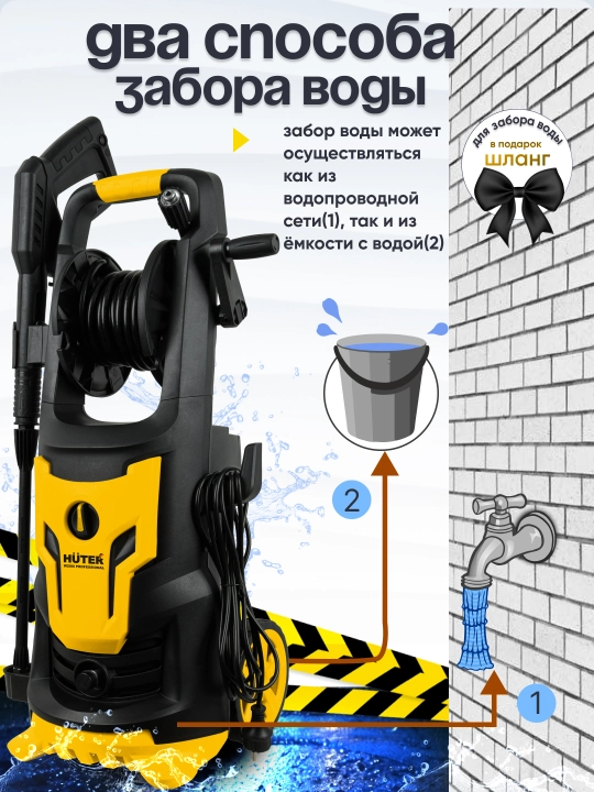 Мойка высокого давления Huter W200i PROFESSIONAL арт. 70/8/41