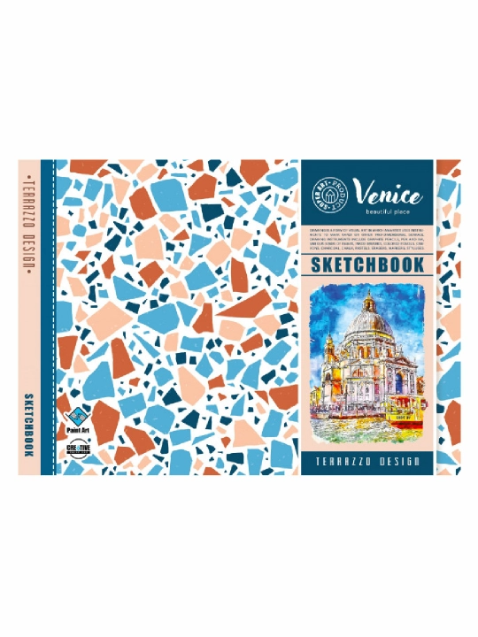 Sketchbuk 7BC, 197*145 mm, 36 varaq, ofset qog'ozi 120 g/m2, 5921 21520 q0000052183 - 