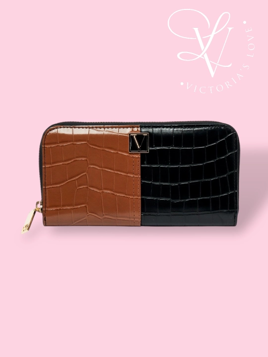 Кошелек Victoria's Secret The Victoria Wallet Croc Colorblock - 