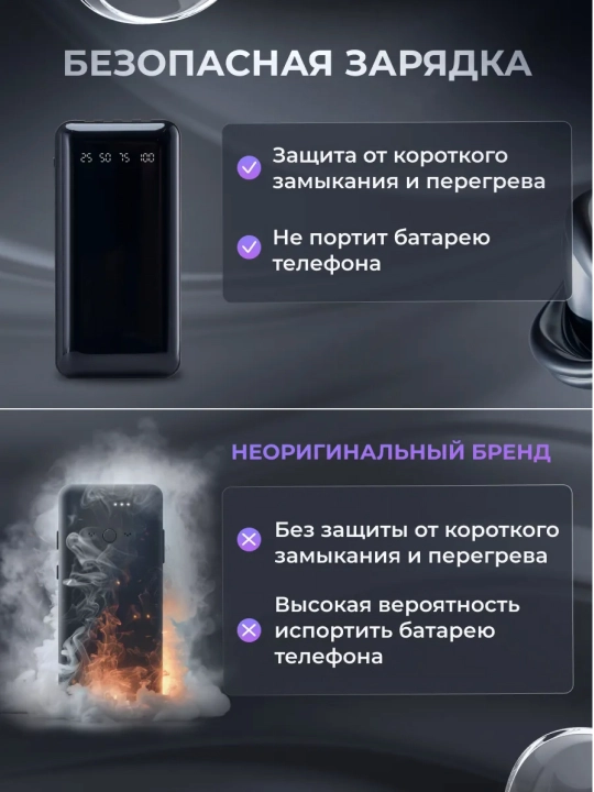 Tashqi power bank akkumulyator 10000, 20000, pover bank iphone android uchun, arzon