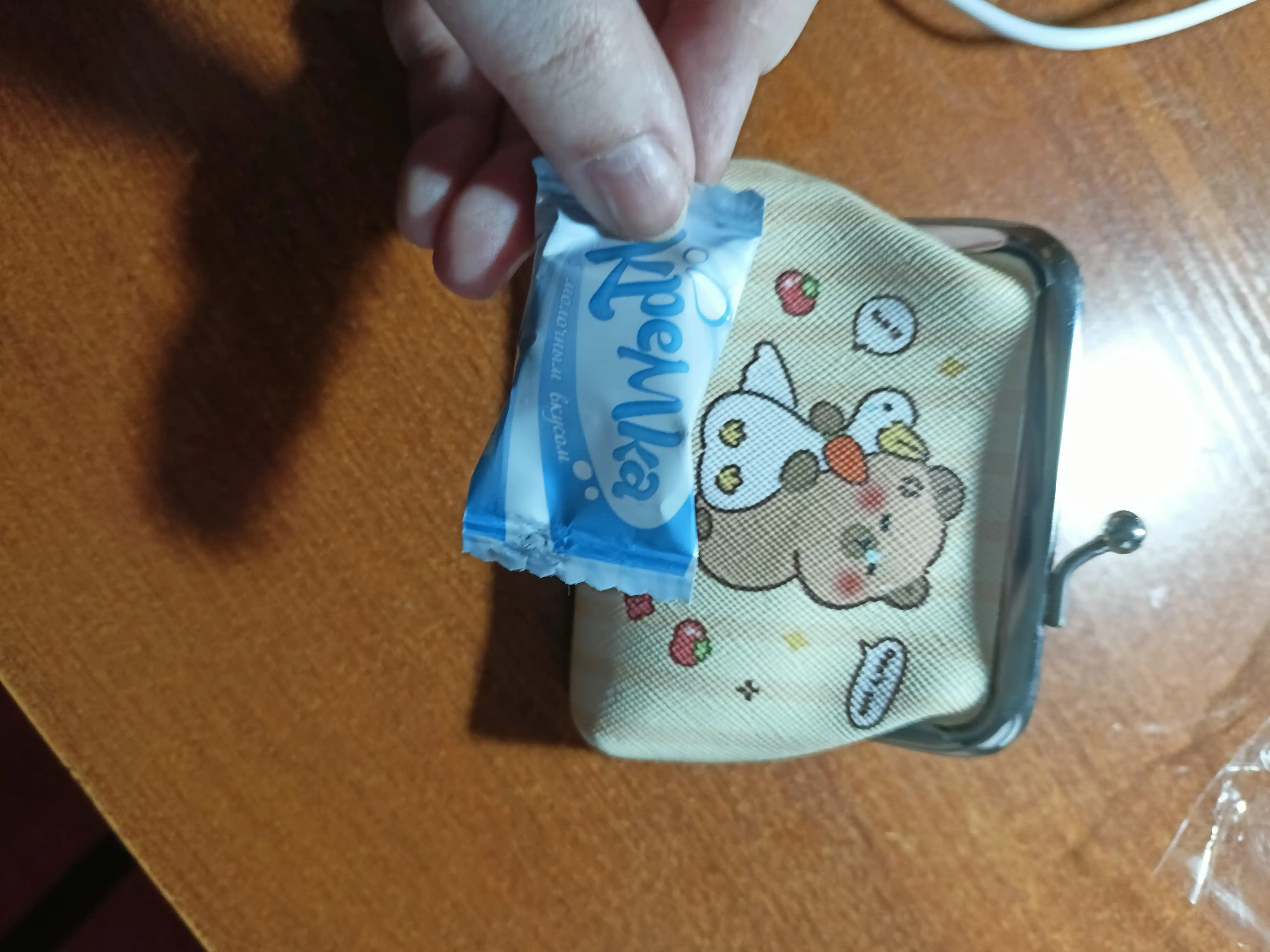 Кошелек для детей и монетница, для карт с молнией