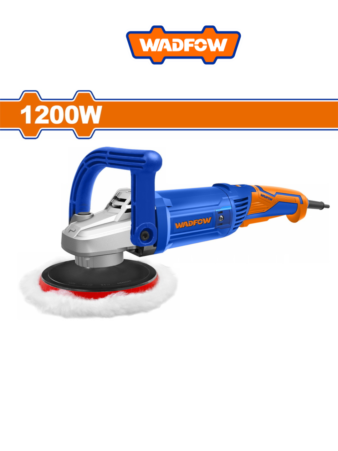 Полировальная машина WADFOW 1.200 Вт / 180 мм (WAE1512001)