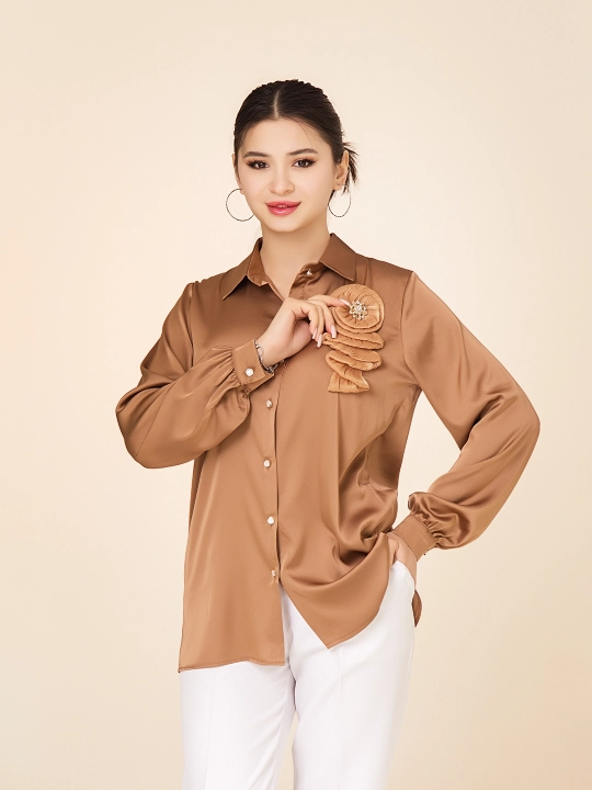 Ayollar ko'ylagi, gulli bezakli, katta olchamli, DEGO, 46-M, 58-5XL - 