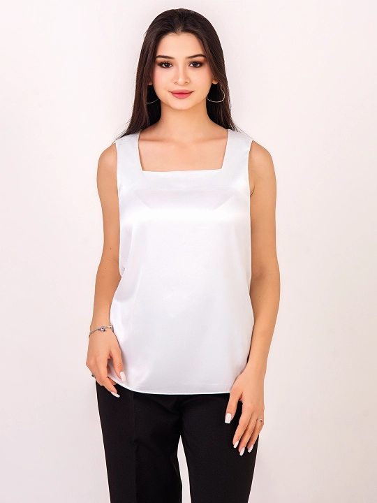 Ayollar uchun ipak mayka, katta o'lchamli, DEGO, 44-S, 62-7XL