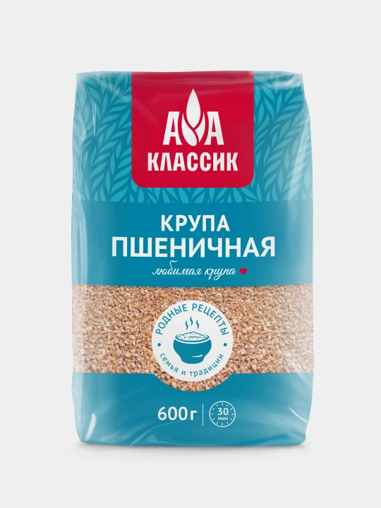 Крупа пшеничная Агро-Альянс классик, 600 г - 