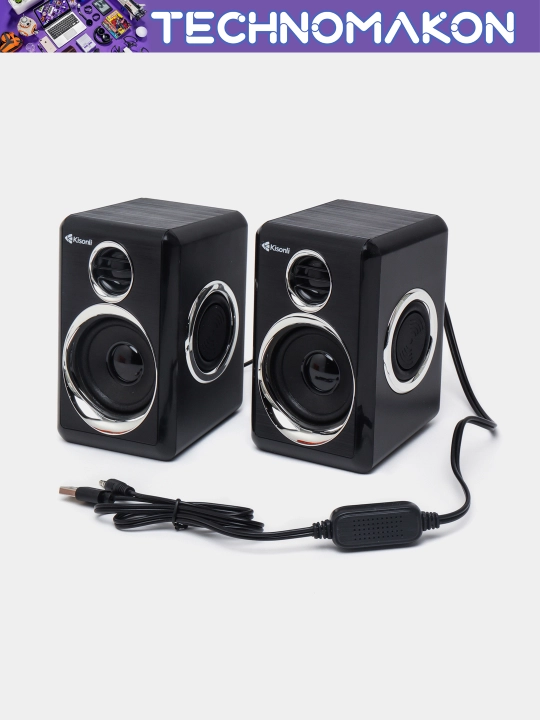 Kisonli T-005 kompyuter kolonkalari, stereo kolonka
