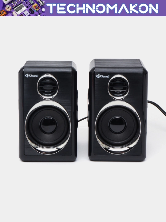 Kisonli T-005 kompyuter kolonkalari, stereo kolonka