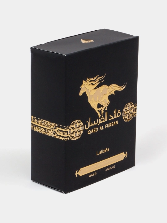 Erkaklar uchun parfyumlangan suvi Qaed Al Fursan Lattafa, Dubai, 90 ml