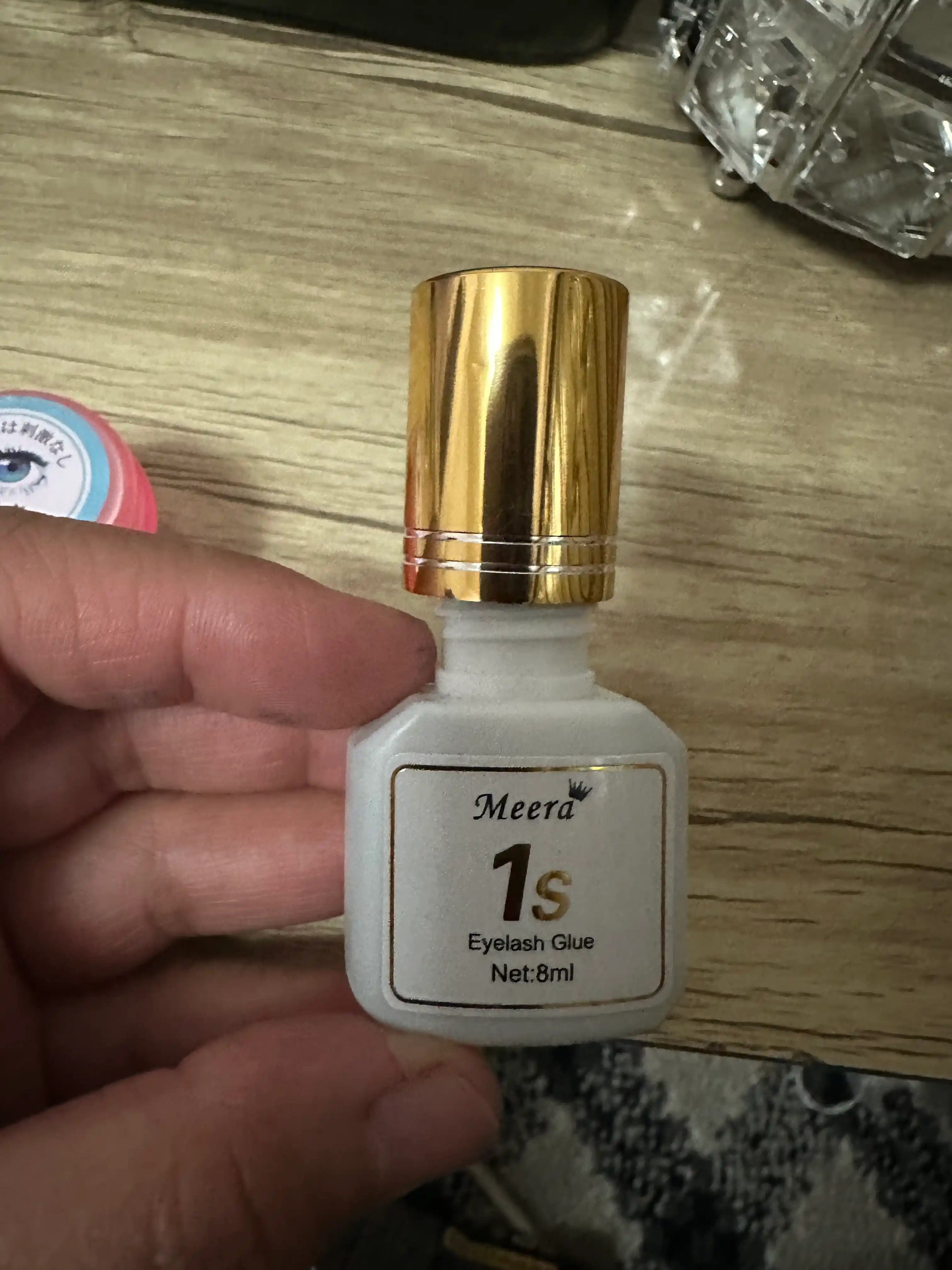 Клей для посадки ресниц MEERA 1S, 8 мл
