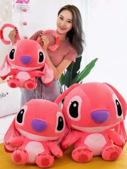 Детская мягкая игрушка Стич, Лило и Стич, для подарков, игрушки — DADSHOP-STICHKU-РОЗОВ
