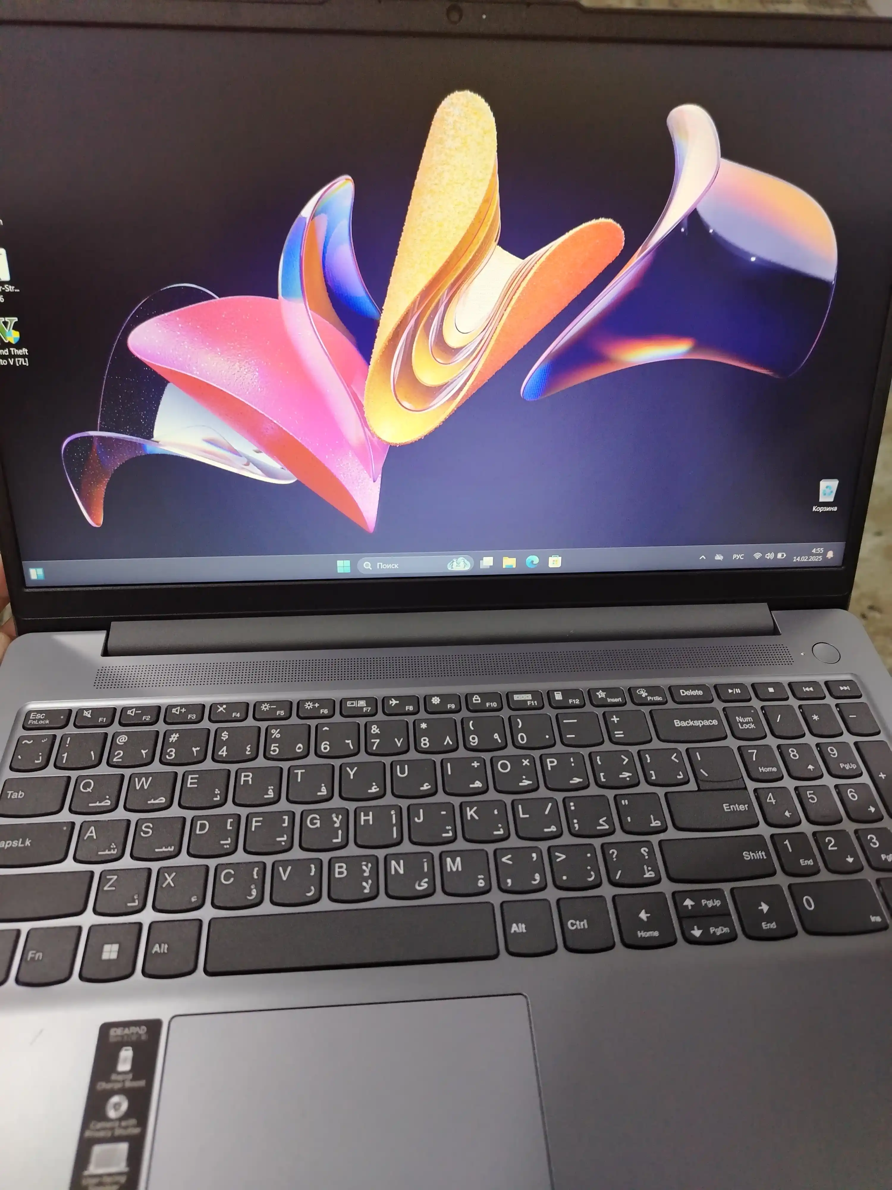 Ноутбук LENOVO IDEAPAD SLIM 3 AMD ATHLON SILVER A10 8GB DDR5 512GB SSD 15,6 FHD W11 GREY