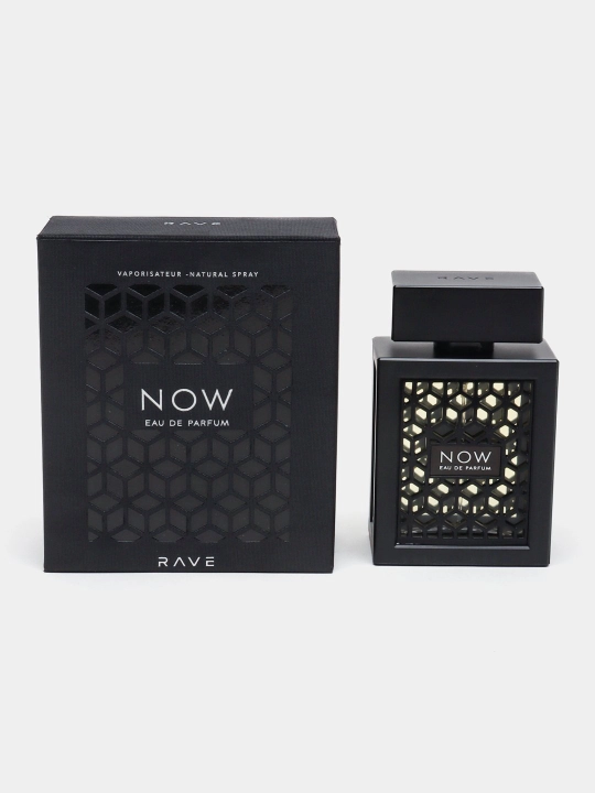 Парфюмерная вода Now Rave от Lattafa для мужчин, 100 мл, черный