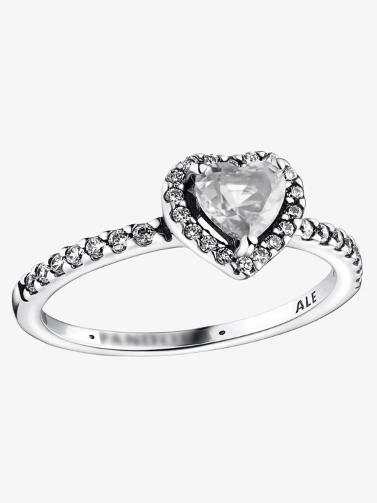 Женское кольцо из серебра 925 пробы, камень в виде сердца, Sumayya Silver