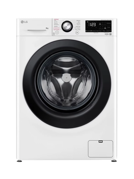 Kir yuvish mashinasi LG F2V3PS6, Inverter, AI DD, 8 kg