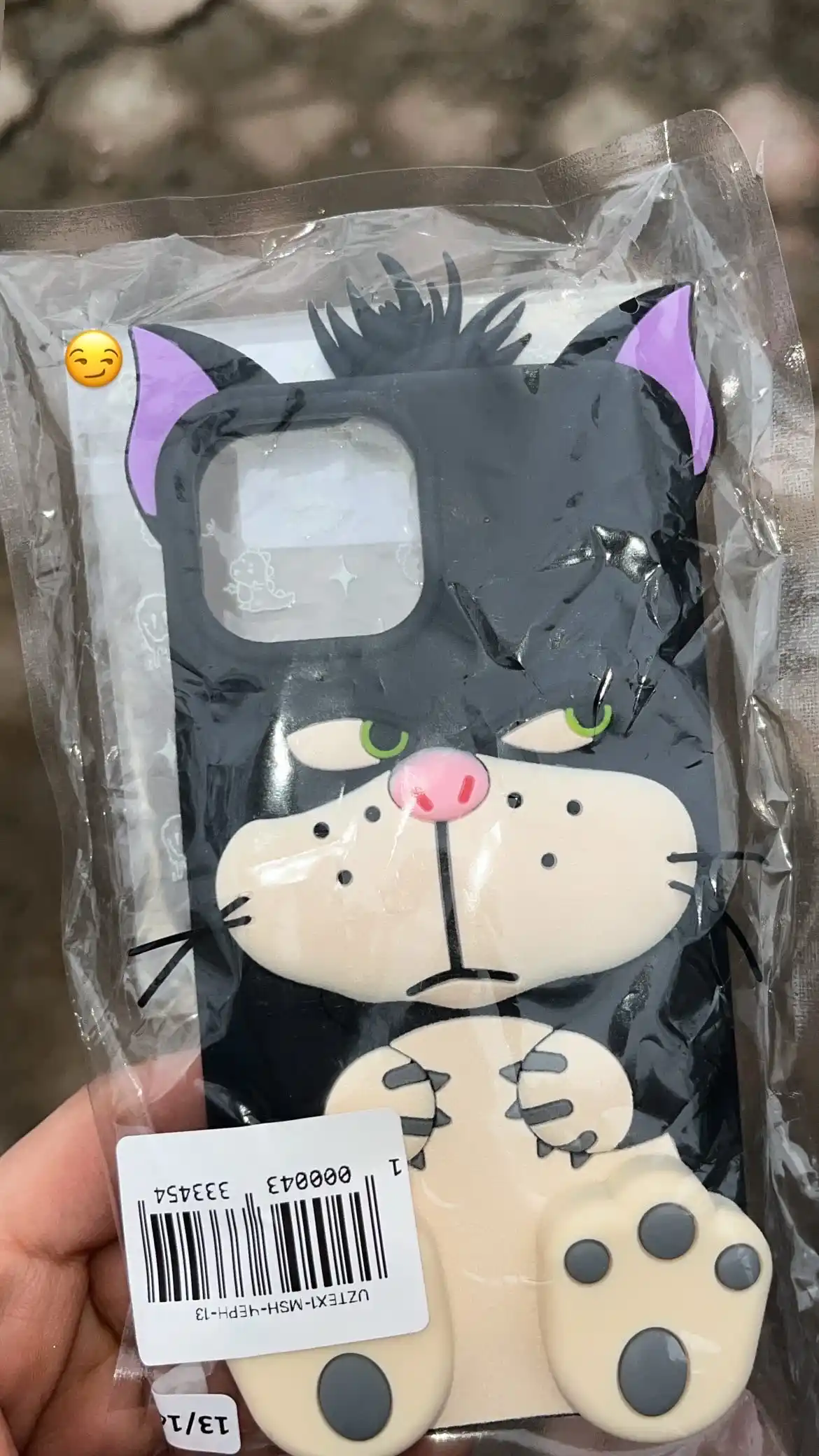 Чехол для iPhone 11, 12, 13, 14, 15, 16  люцифер кошка