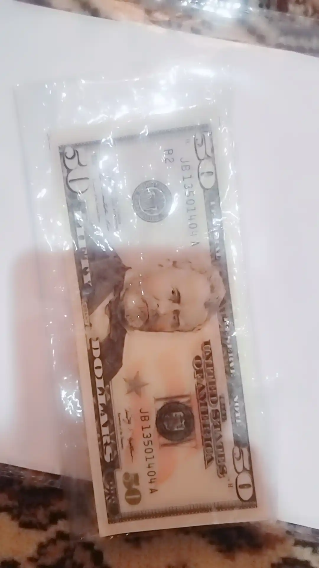 Доллар сувенир, сувенирные деньги для украшения, купюра, 100 USD, 50 USD
