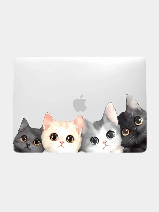 Чехол для Macbook Air/Pro 13/13.6/14/15/16, M1/M2/M3,матовый