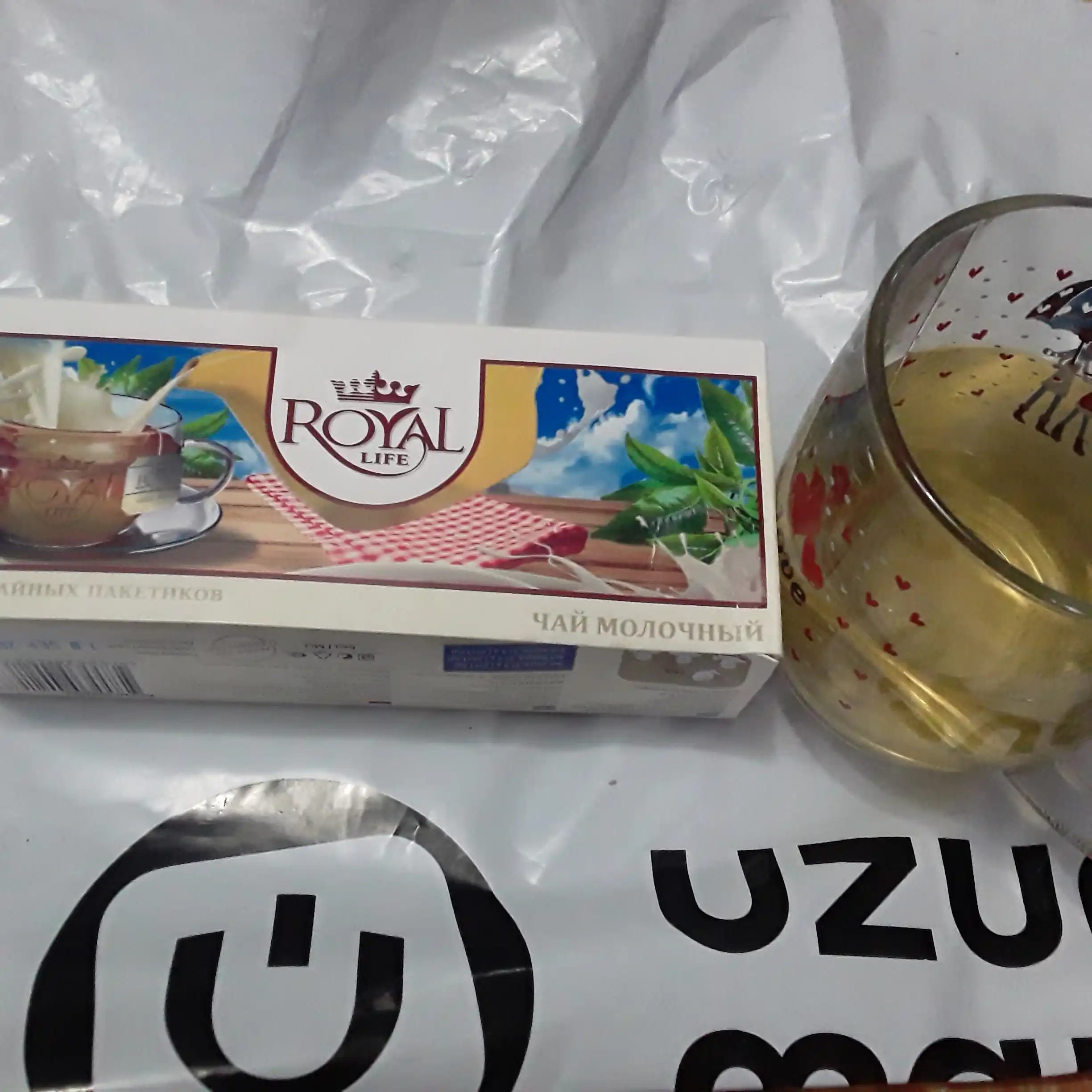 Чай черный Royal Life Milk tea, 25 пакетиков