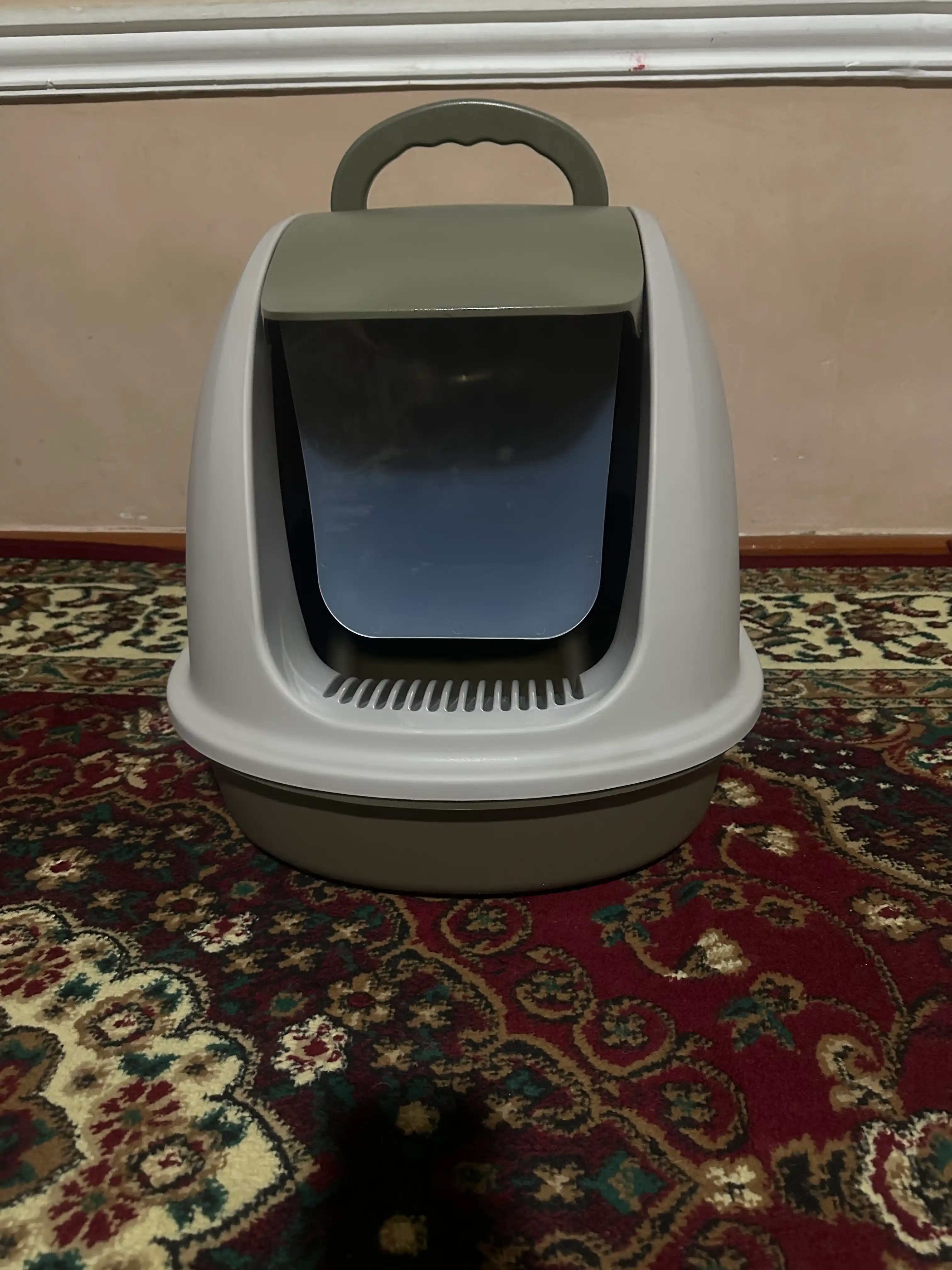 Ichkaridagi mushuklar uchun lotok MSP007 55 * 36 * 44 sm, MSP008 67 * 45 * 47 sm