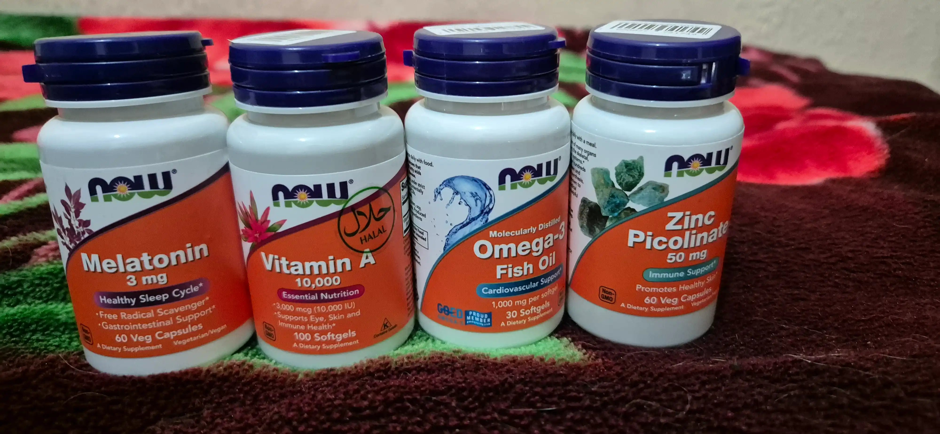 Kapsulalar Now Supplements, Vitamin A 10000 ME va 25000 ME, 100 dona,