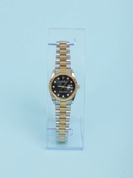 Ayollar qo'l soati, sana va vaqt ko'rsatkichlari bilan, QWARTZ motorli - LUNA WATCHES