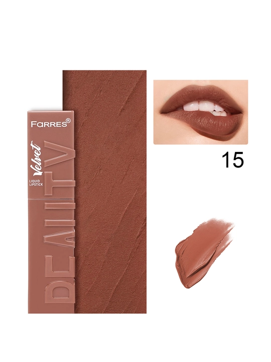 Тинт матовый для губ Velvet, жидкая помада 3 в 1