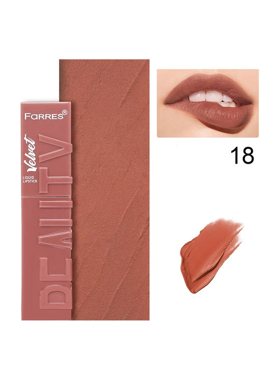 Тинт матовый для губ Velvet, жидкая помада 3 в 1