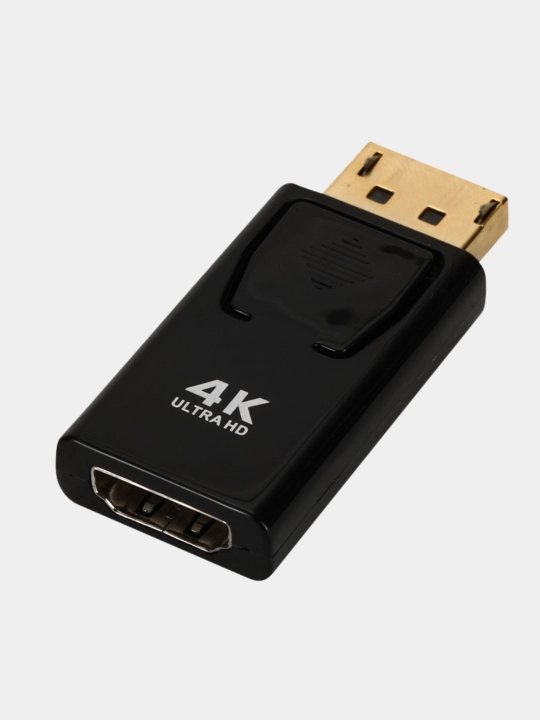 Адаптер DisplayPort- HDMI 4K и кабель 1.5 м: передача видео и звука