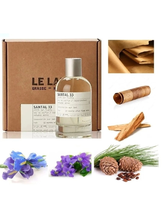 Parfyumlangan suv, erkaklar va ayollar uchun, Santal 33 Le Labo Grasse - Nyu-York, 50 ml - 