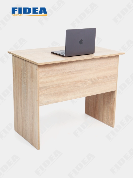 LDSP yozuv Basic2 stoli 90x50x75 sm, MESAN (TURKIYA) furnitura detallari bilan