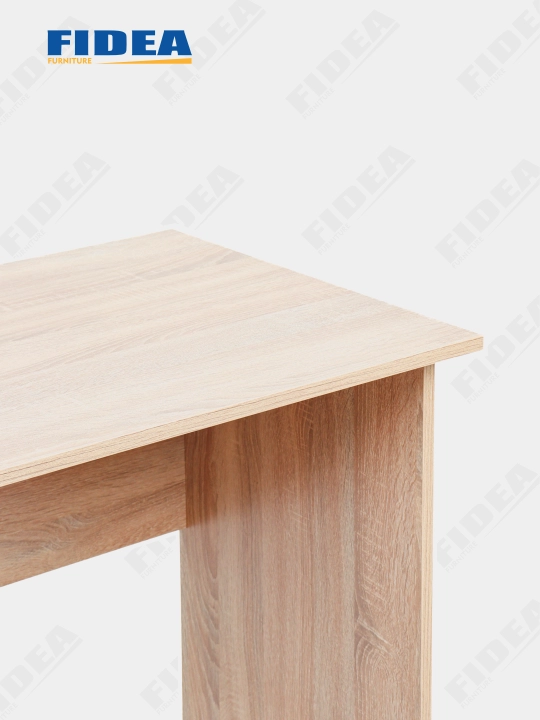 LDSP yozuv Basic2 stoli 90x50x75 sm, MESAN (TURKIYA) furnitura detallari bilan