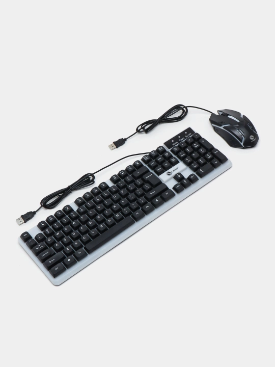 O'yin klaviatura va sichqonchasi T-Wolf TF270,GTX350,TF200 led chiroqli