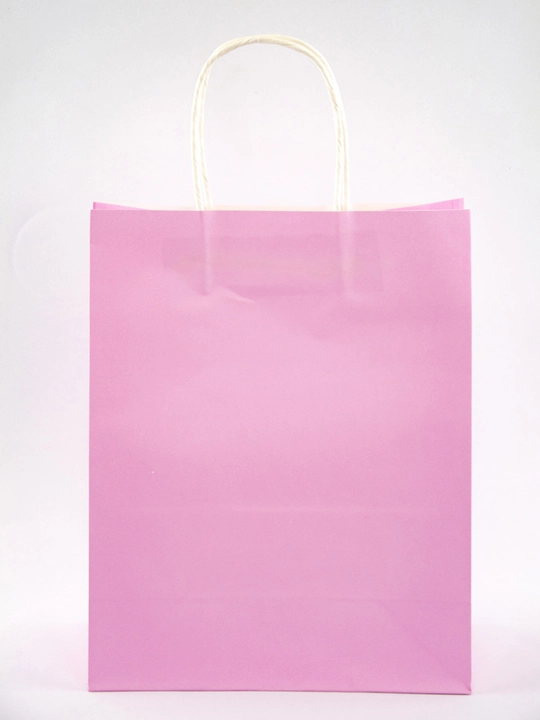 Sovg'a sumkasi bayramona qog'ozli tutqich bilan kraft paketlari 2dona 5dona 10dona 27*21см