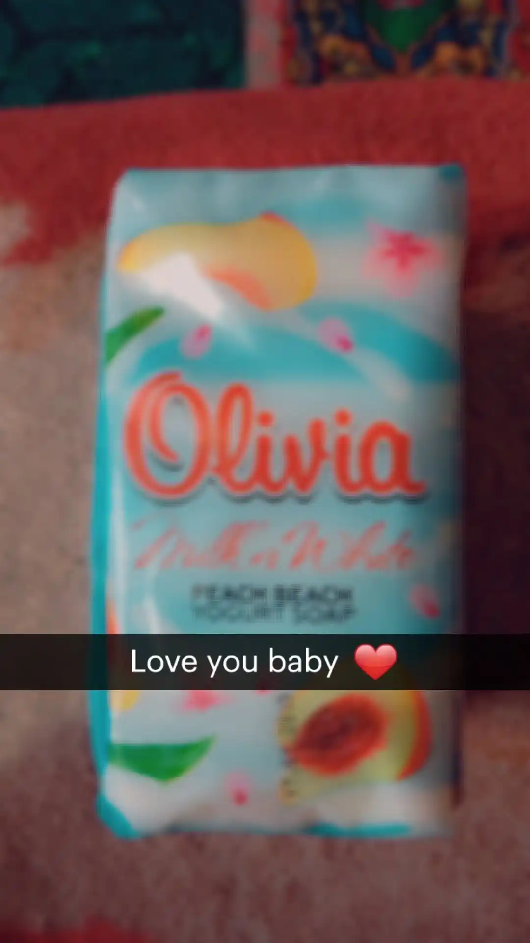 Xushbo'y sovun Olivia Milk' N White Peach Beach, 275 g