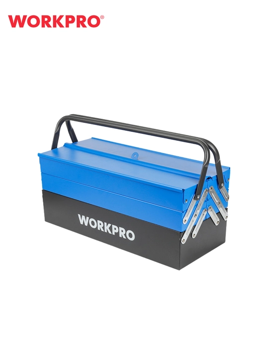 Набор инструментов WORKPRO в кейсе, хром сталь, для дома и авто полная комплектация