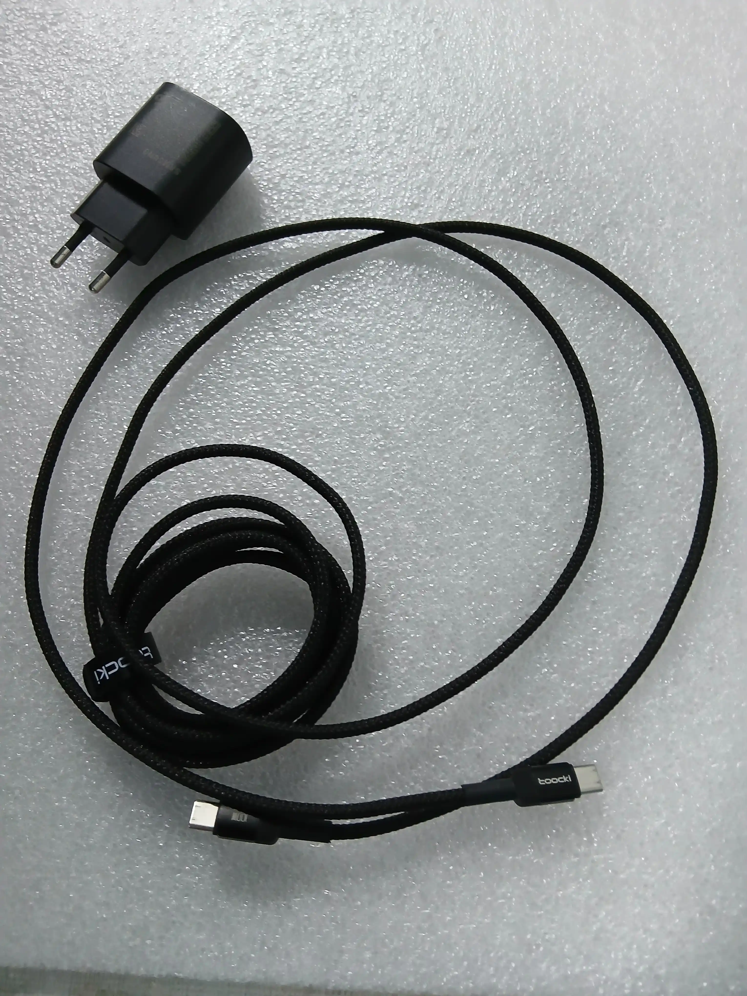 Super USB zaryadlash kabeli, tez zaryadlash uchun-A dan Type-C Toocki PD 3A gacha, 2m, 3m